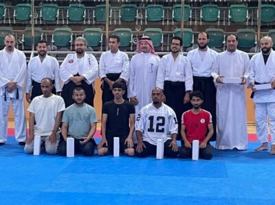 اللجنة السعودية للايكيدو تقيم الدورة التمهيدية للمدربين بجدة و بالتعاون مع معهد إعداد القادة بمشاركة 25 مدربًا