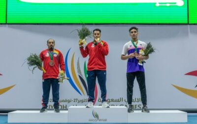 رحمة الخواهر تحلّق بالميدالية الذهبية الأولى في تاريخ الدورةمنافسات قوية في اليوم الأول لدورة الألعاب السعودية 2022
