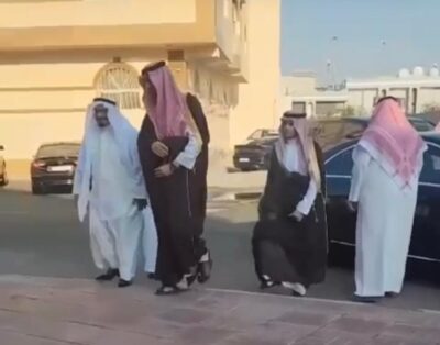 صاحب السموالملكي سعود بن خالدالفيصل آل سعود يقدم التعازي لأسرة آل رفيق