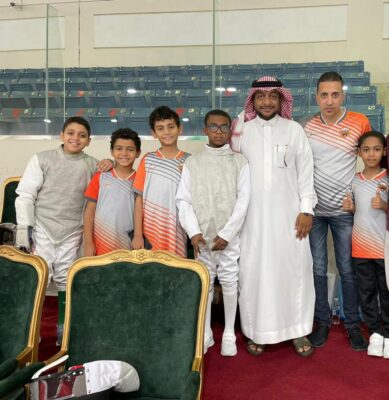 لاعبو الثقبة للمبارزة تحت 11 سنة يتأهلون إلى الدور 16 في بطولة المملكة