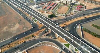 افتتاح الجسر العلوي لتقاطع طريق الأمير نايف مع طريق السلام بالمدينة المنورة