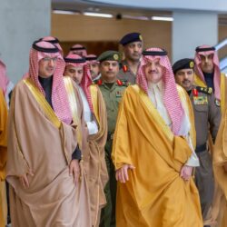 الأمير فيصل بن نواف بن عبدالعزيز  أمير منطقة الجوف يعزي ابناء المرحوم ناصر السلامة في وفاة والدتهم