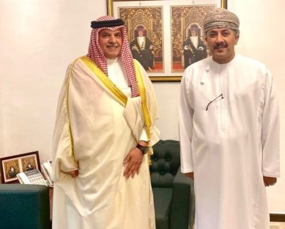 سفير مملكة البحرين بالأردن في زيارة أخوية لنظيرة العماني 