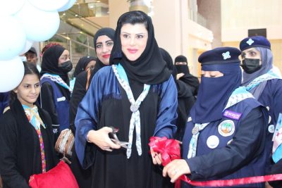 صاحبة السمو الأميرة دعاء بنت محمد تفتتح معرض الأمل الصاعد