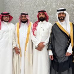 أبناء المرحوم محمد سعود العنزي يزفون أخيهم أحمد لعش الزوجية