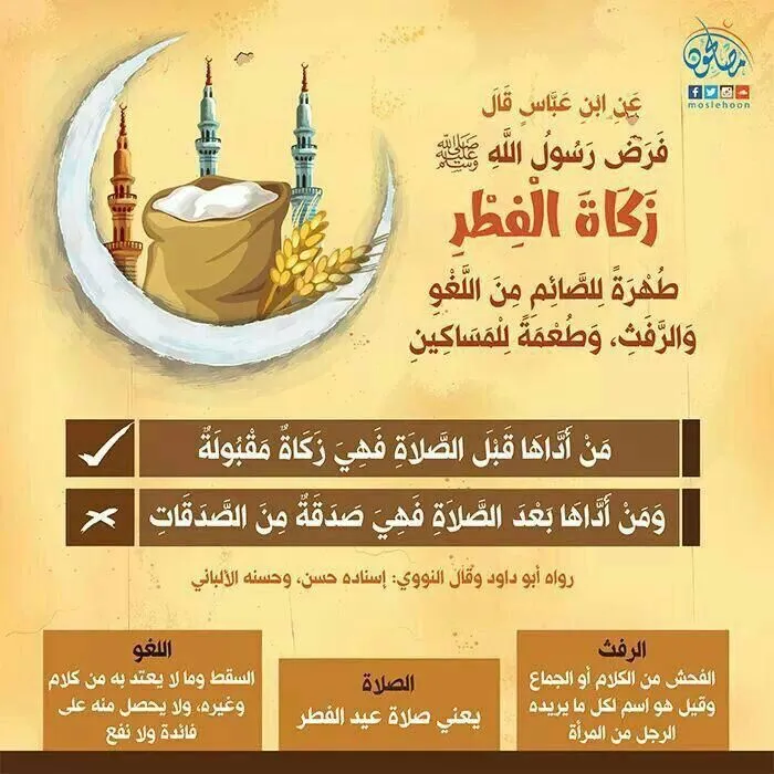 على من تجب زكاة الفطر — SA news