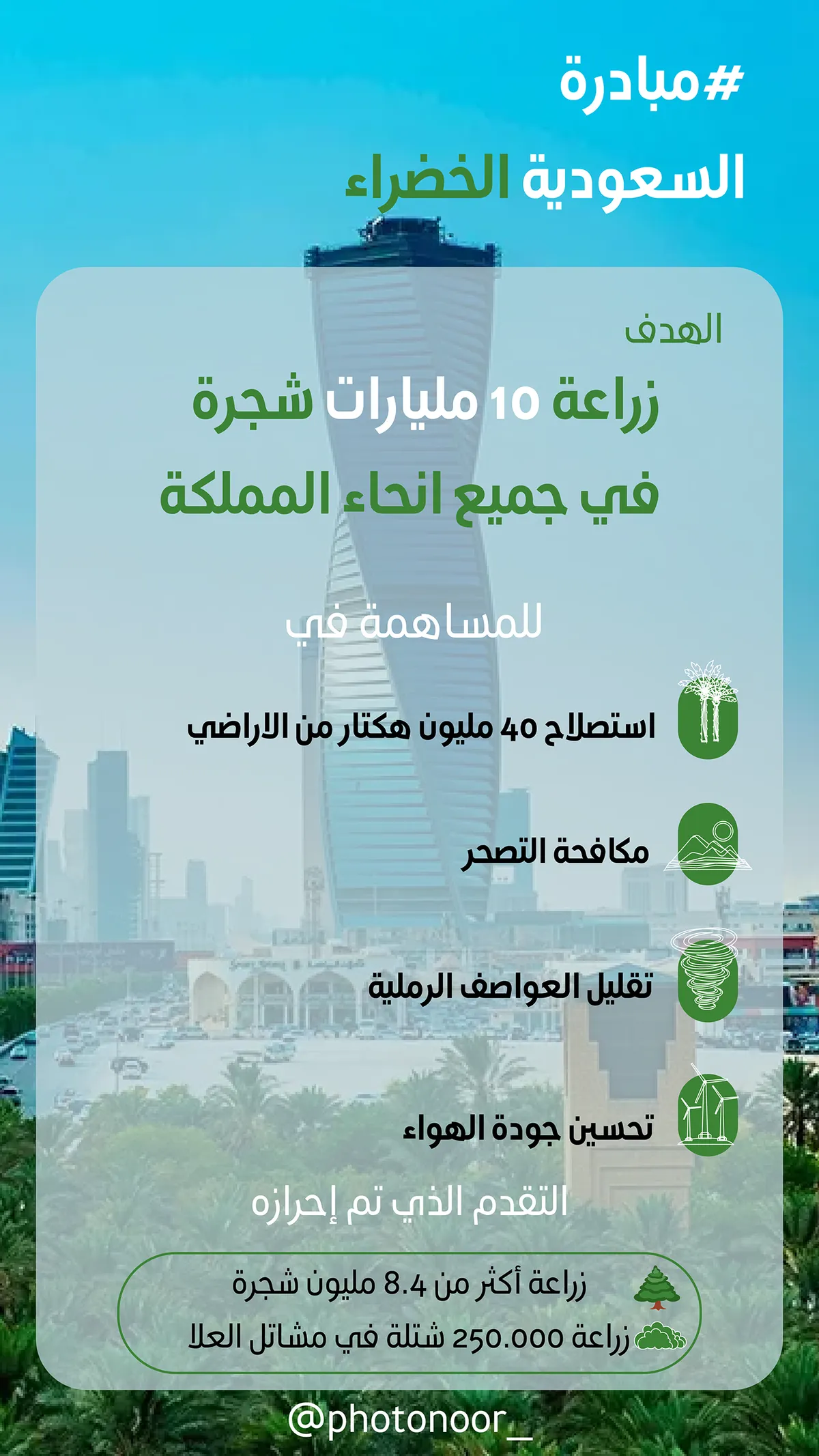 السعودية الخضراء — SA news