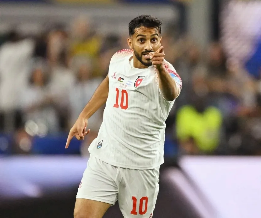 لاعب منتخب الأردن موسى التعمري
