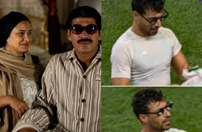 نيللي كريم تسخر من لاعب منتخب إيران
